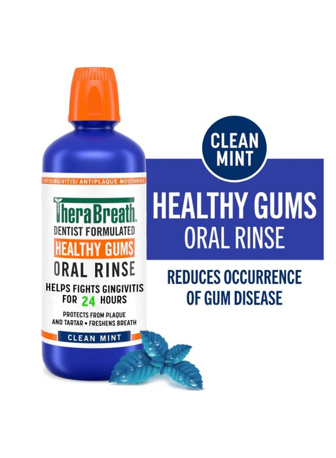 ثيرابريذ غسول فمٍ للثة صحية بنكهة النعناع - Image 2