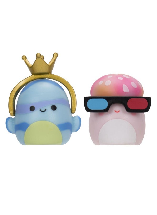 Squishmallows Squish-A-Longs By Squishmallows 8 Pack (Style 2- W2) - (8) 1” Mini-Squish With (2) Accessories, (1) Ring, And A Collector’S Guide - Collect, Trade, & Play - Image 4