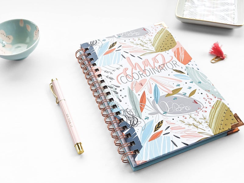 June & Lucy To Do List Notebook - Chaos Coordinator by June & Lucy (Rose Gold Spiral & Corner Protectors) - Image 4