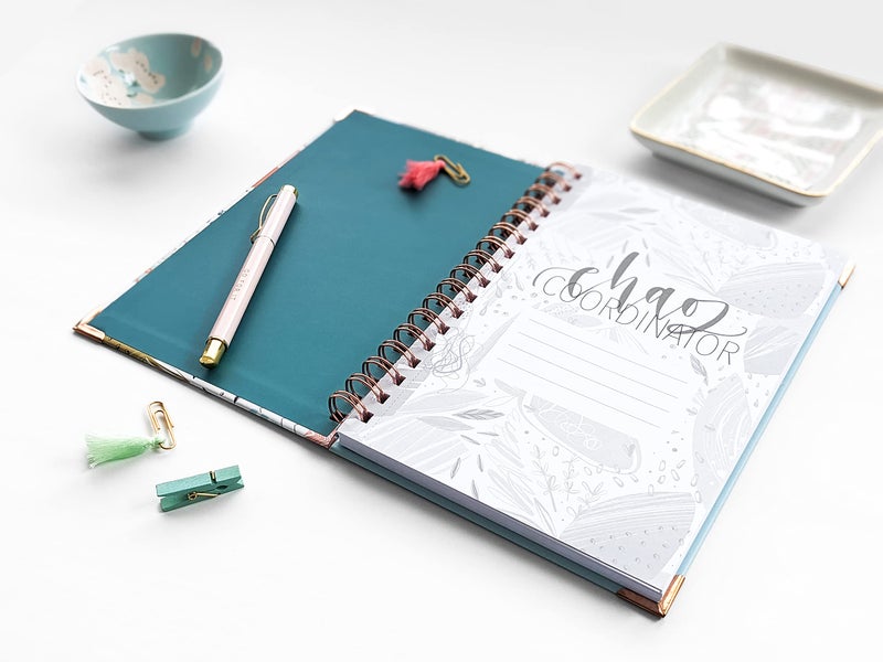 June & Lucy To Do List Notebook - Chaos Coordinator by June & Lucy (Rose Gold Spiral & Corner Protectors) - Image 3
