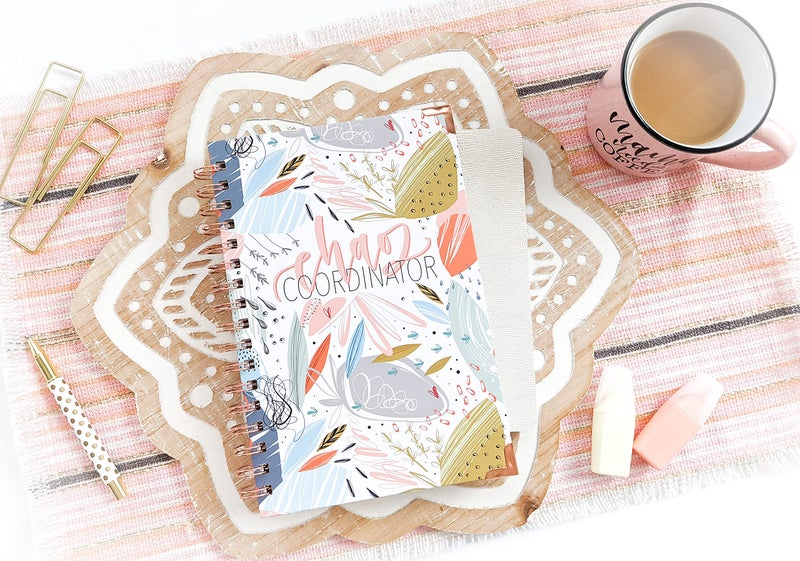 June & Lucy To Do List Notebook - Chaos Coordinator by June & Lucy (Rose Gold Spiral & Corner Protectors) - Image 2