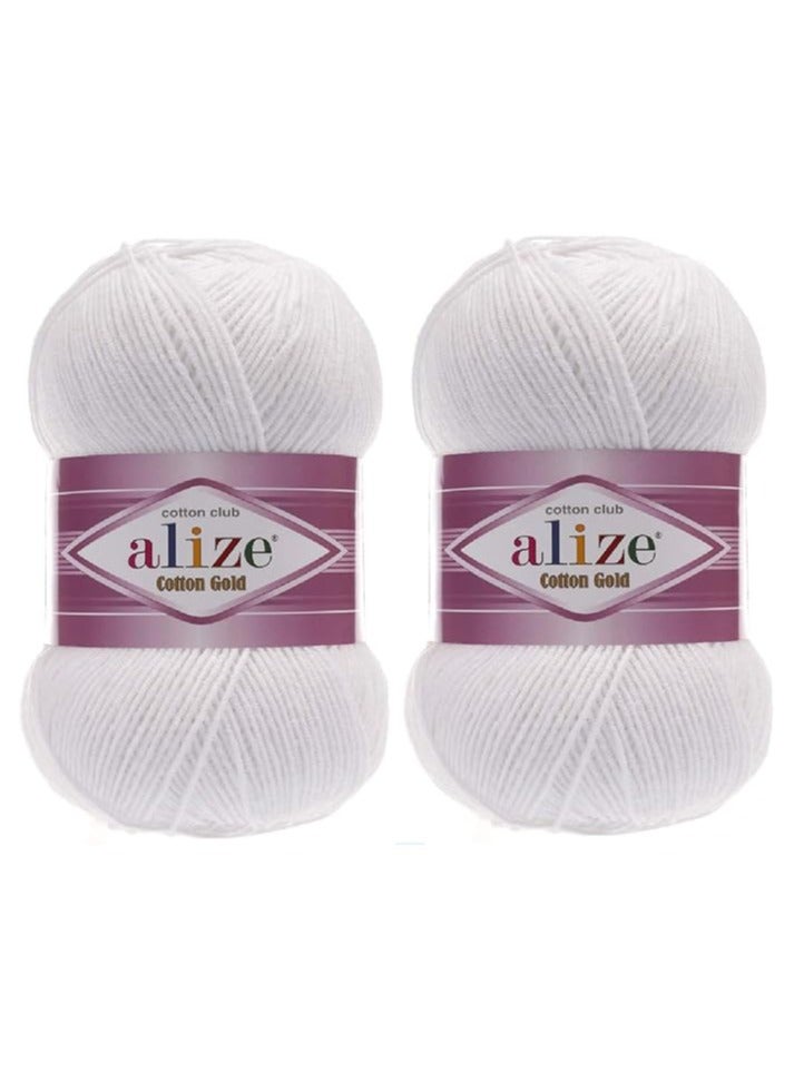 أليزا خيوط أليز قطن قولد 55-ابيض