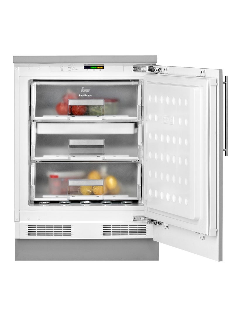 TEKA Built-in Under Freezer with Electronic Control Panel, 3 Freezer Drawers & 96 litres TGI2 120 D 75 W 113500005 White - Image 1