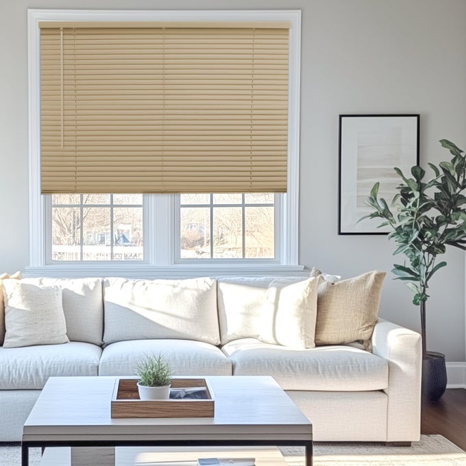 BLINDS FOR WINDOWS MINI BLINDS WINDOW BLINDS DOOR BLINDS BLINDS SHADES CAMPER BLINDS HORIZONTAL WINDOW BLINDS CAPPUCCINO COMMERCIAL GRADE 32 W X 48 H