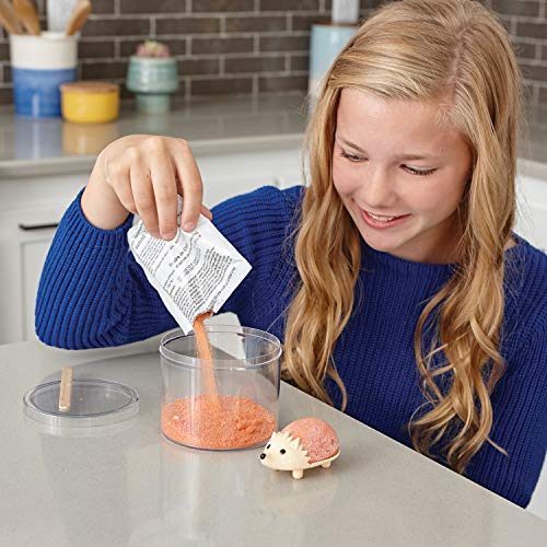 MindWare Crystal Growing Kits Hedgehogs Warm Colors Set of 2 Cute DIY Crystal Growing Kits for Kids Teens Mini Science Experiment Crystals Grow in 24 Hours - Image 5