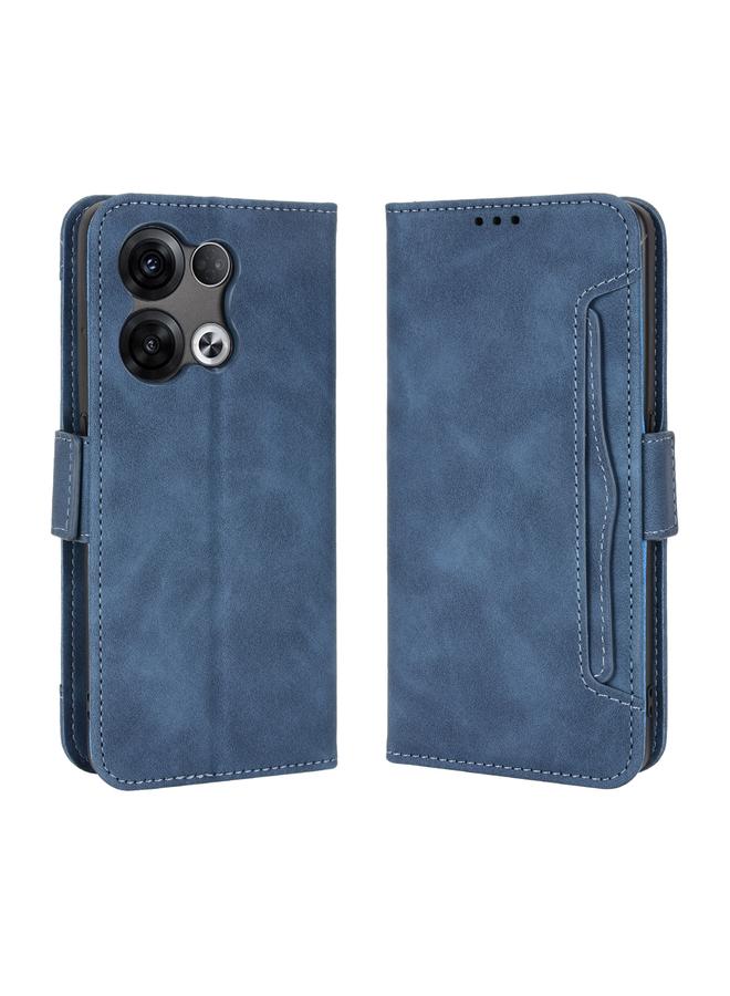 S-TOP Case For OPPO Reno8 5G Skin Feel Calf Pattern Leather Phone Case - Image 2