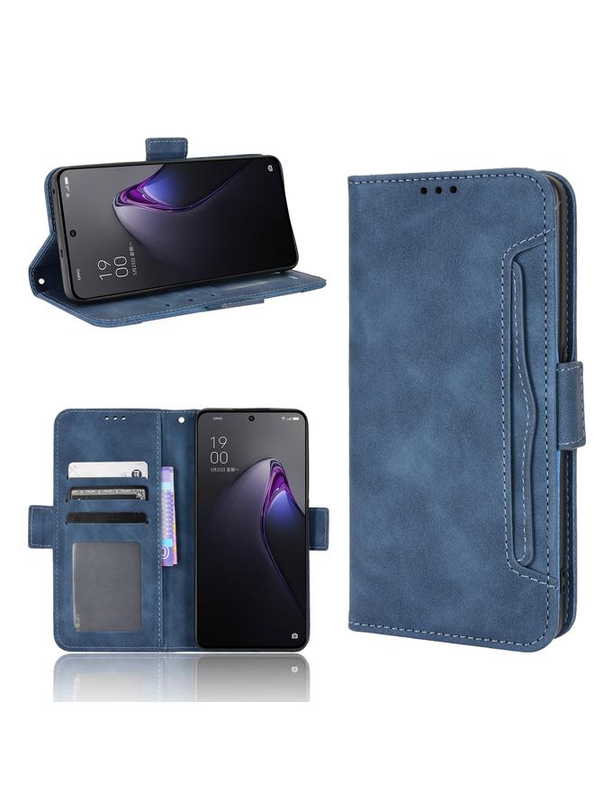 S-TOP Case For OPPO Reno8 5G Skin Feel Calf Pattern Leather Phone Case - Image 1