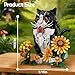 ZONECYTD Tuxedo Cat Building Set with Sunflowers for Adults Ages 14 Compatible with Lego Animal Kit for Home Living Room or Bedroom Decor Black 1434PCS - Image 4