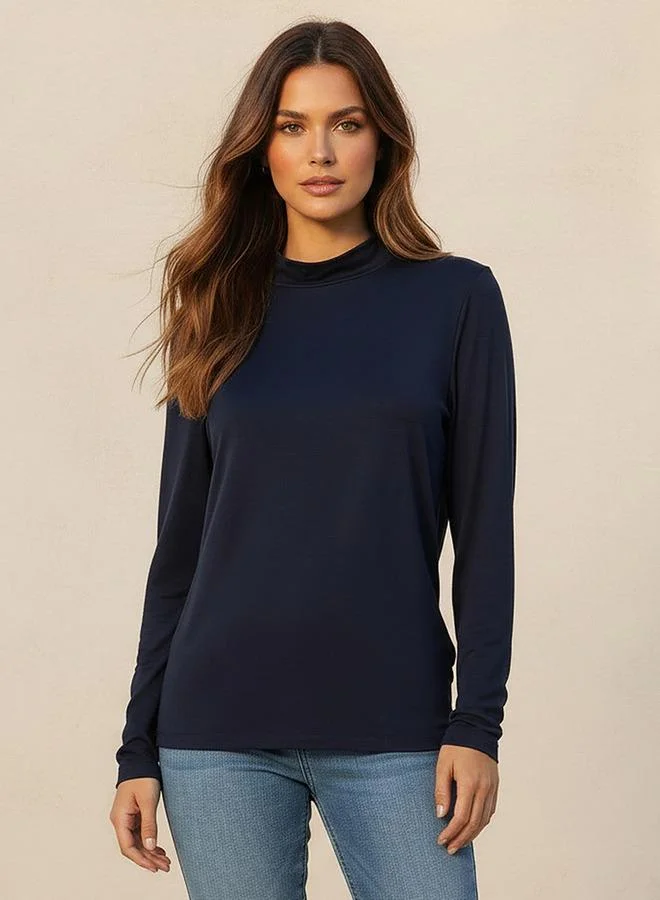 Splash FAV Slim Fit UltraStretch T shirt with Long Sleeves