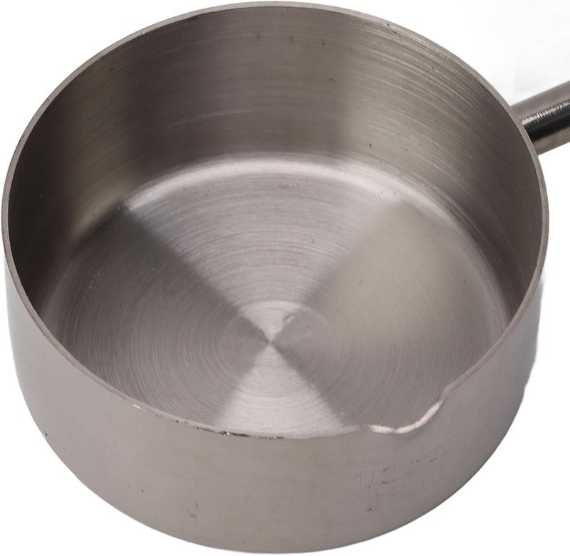 Stainless Steel 304 Sauce Cup, Cooking Mini Sauce Cup, Individual Seasoning Settings, Measuring Scale, for Home Restaurant Outdoor Picnic (125ml) - Image 5
