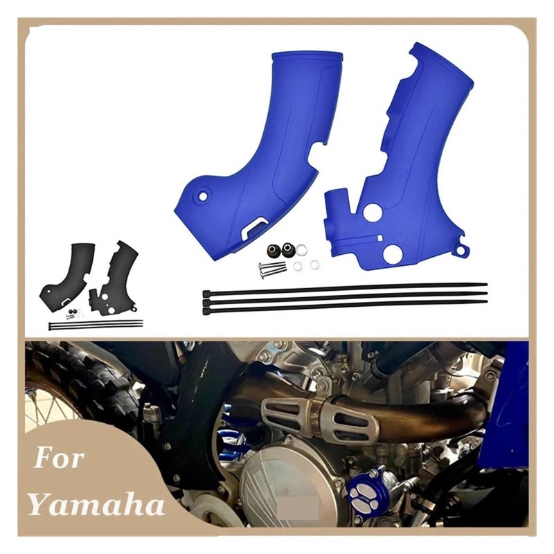 واقيات إطار الدراجة النارية باللون الأزرق متوافقة مع YZ250F YZ450F YZ450FX موديلات 2018 2019 2020 2021 - Image 3