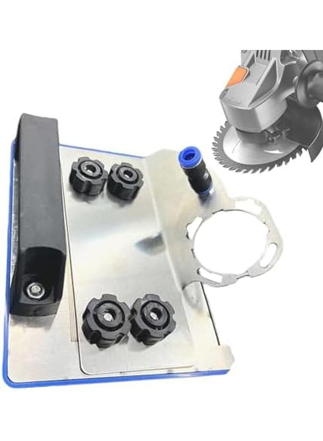 45 Degree Angle Grinder Stand Metal Grinding Tool Chamfering Bracket Sturdy Attachment - Image 2