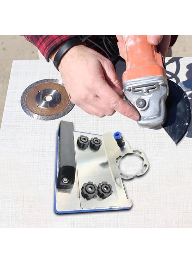 45 Degree Angle Grinder Stand Metal Grinding Tool Chamfering Bracket Sturdy Attachment - Image 4