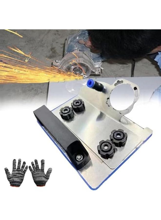 45 Degree Angle Grinder Stand Metal Grinding Tool Chamfering Bracket Sturdy Attachment - Image 5