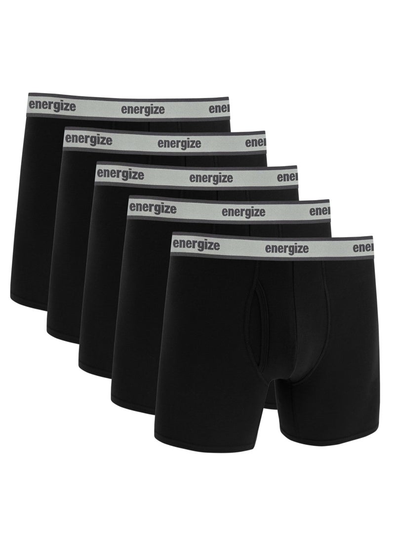 Energize - Energize Premium Midway Brief Boxer Shorts for Men, Stretchable, Extra Soft, and Breathable Men's Boxer Shorts, Comfortable Underwear for Everyday Wear - Image 1