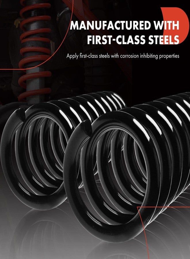 A-Premium 2Pcs Rear Suspension Coil Spring Set Compatible with Mini R50 R53 Cooper 2002-2006, Driver and Passenger Side, Replace# 33536756654, 33536758356 - Image 4