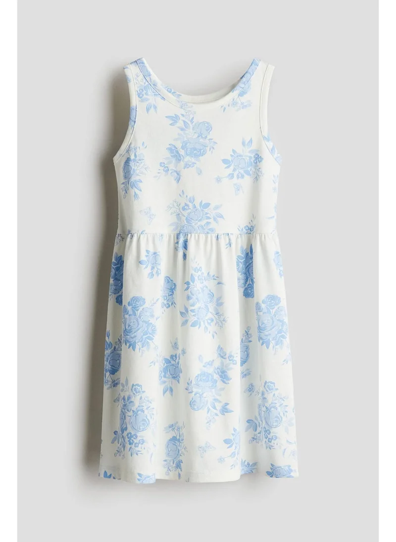 H&M Patterned cotton dress