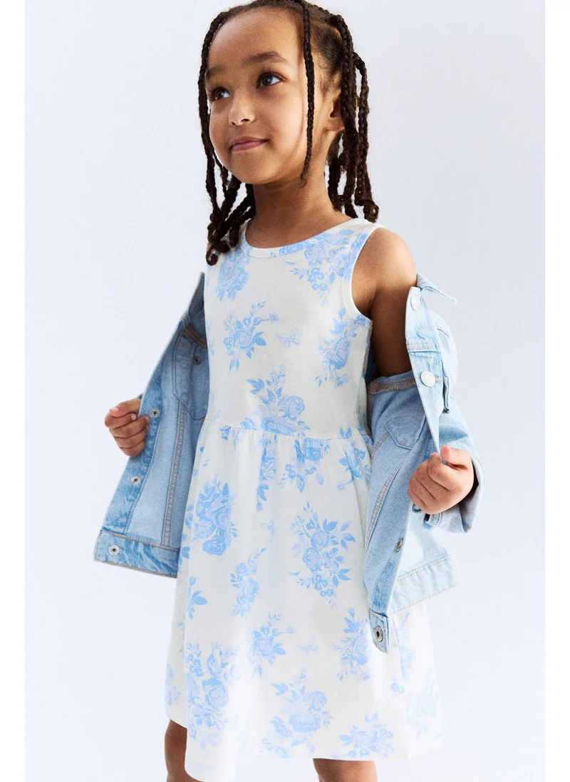 H&M Patterned cotton dress