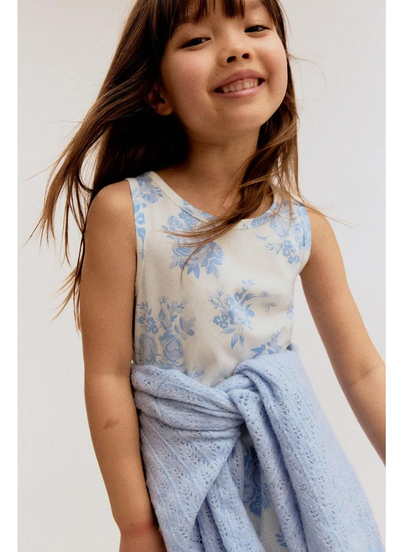 H&M Patterned cotton dress