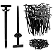 DEKEWEI 50PCS Nylon Universal Cable Tie Buckles UV Resistant Automotive Zipper Clips Self Locking Rivet Zip Ties for Automotive Office Household Use - Image 2