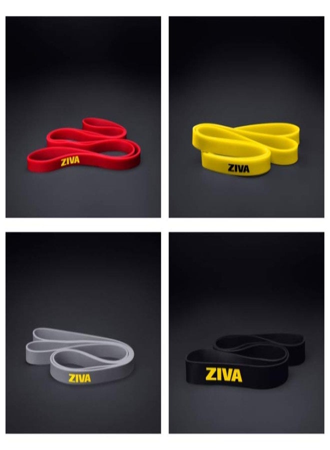 Ziva PRO Portable Resistance Band - Pull Up Assistance Exercise Bands for Home Fitness, Stretching, Strength Training, Physical Therapy - Heavy Resistance, 41" L, 33-55 lbs. Tension - Image 2