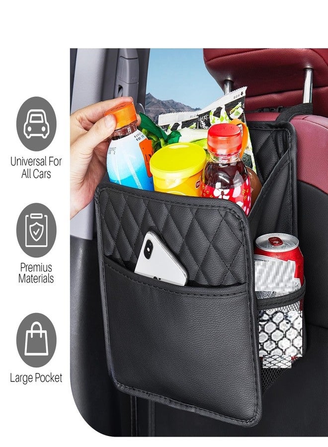BlissCart Car Seat Back Organizer Large Hanging Car Organizer Backseat Leather Front & Backseat Multifunctional Waterproof Car Organizers and Storage Back Seat - Image 5