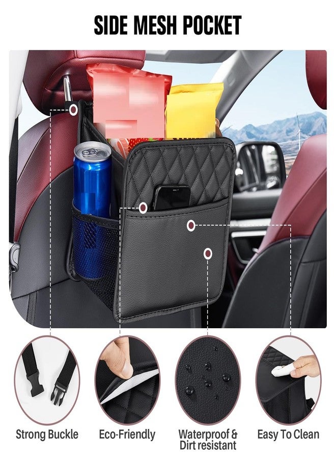 BlissCart Car Seat Back Organizer Large Hanging Car Organizer Backseat Leather Front & Backseat Multifunctional Waterproof Car Organizers and Storage Back Seat - Image 4