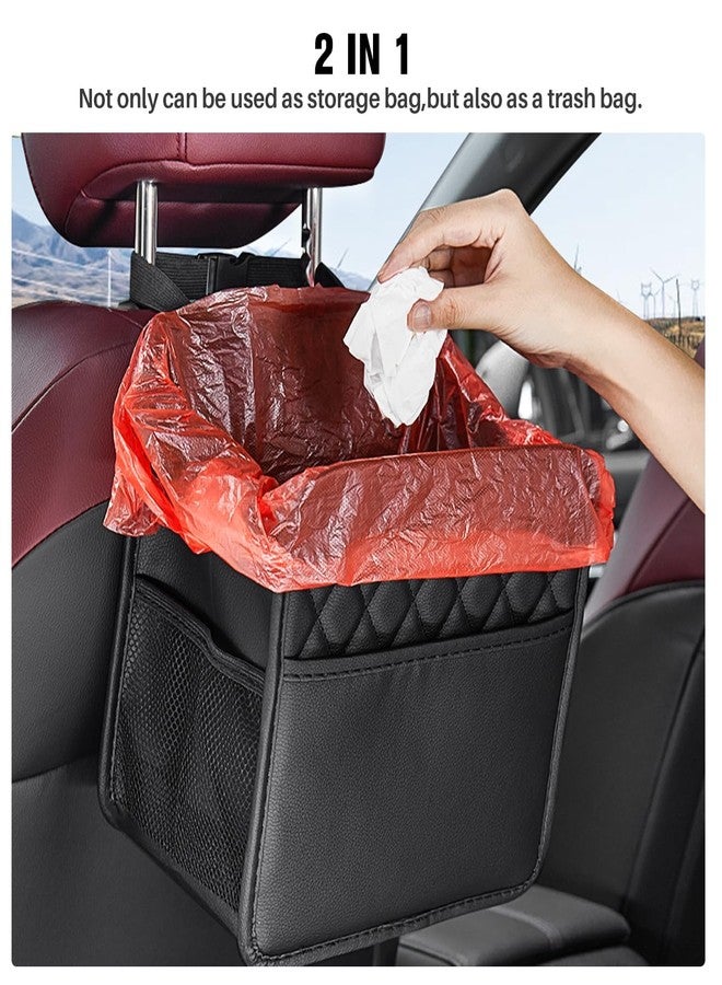 BlissCart Car Seat Back Organizer Large Hanging Car Organizer Backseat Leather Front & Backseat Multifunctional Waterproof Car Organizers and Storage Back Seat - Image 3