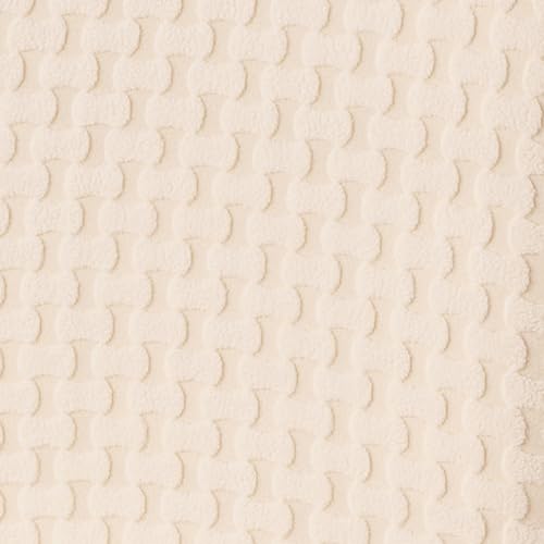 House of Quirk Stylish Jacquard Dining Chair Cover – 220 GSM Stretch Fabric, Universal Fit Short Seat Slipcover, Removable & Washable Protector (Beige, Pack of 4) - Image 5