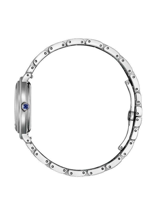 CITIZEN L Arcly Eco-Drive Women’s Watch EM1090-60D, 31.2 mm Mother-of-Pearl Dial, Stainless Steel Case & Bracelet, Sapphire Crystal, 50 m WR - Image 3