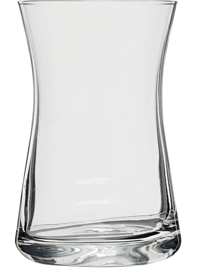 S-TOP Turkish Tea Glasses (Set of 6) - Heybeli - Image 1