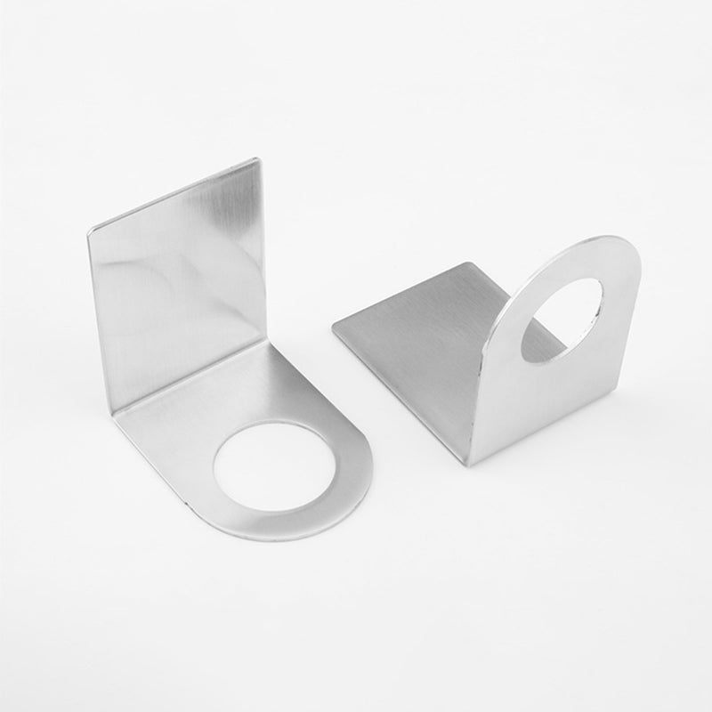 4 Pcs Wall Shampoo Holder Shower Bottle Holders Metal Shampoo Brackets for Home - Image 4
