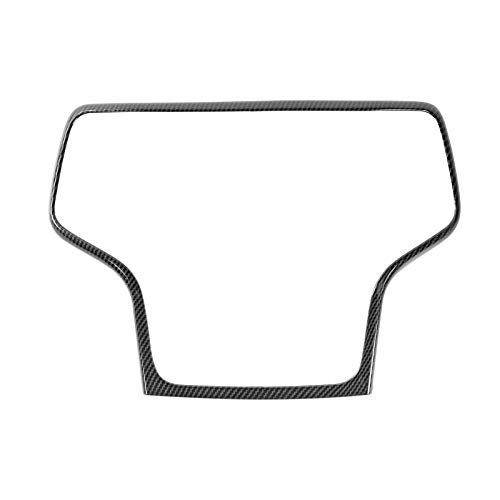 Tocatus Center Console Navigation GPS Radio Panel Trim Interior Accessories for 2014-2021 Jeep Grand Cherokee, ABS Carbon Fiber 1pc - Image 2