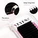 VEYES INC Classic Volume Lash Extensions 003020 JBLCCCDDD Curl 525mm Mixed Single Length Tray Premium Silk Eyelashes Professional Supplies for Lash TechsMatte Black 007 CC 1520mm - Image 4