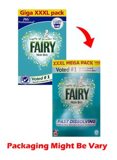 Fairy Non-Bio Laundry Detergent Washing Powder For Sensitive Skin giga pack, 140 washes, 8.4 Kg  - Image 3