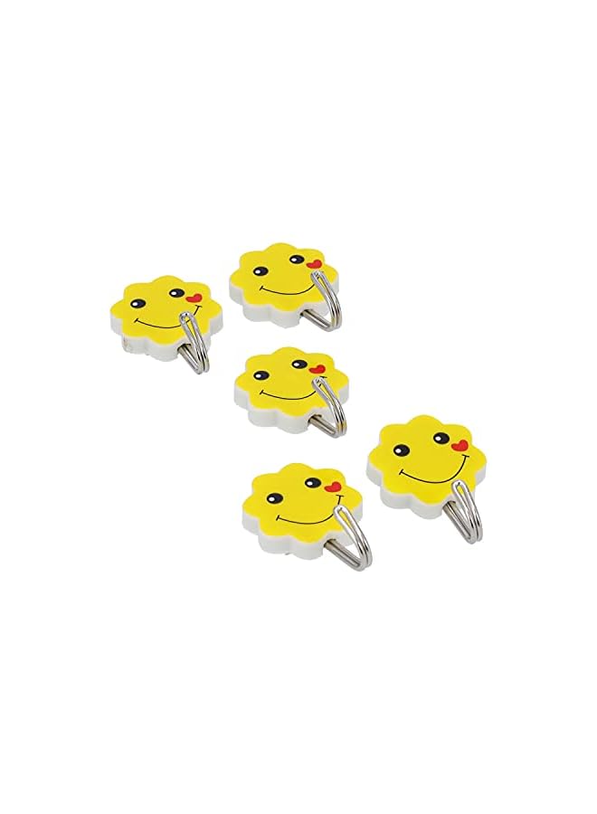 PROMASS promass 3 Pcs Clip Hook, Dc2034 Self Adhesive Wall Hook Heavy Duty Waterproof For Bathroom, Kitchen, Coat, Towel, Robe Hanger, Multi  - Image 3