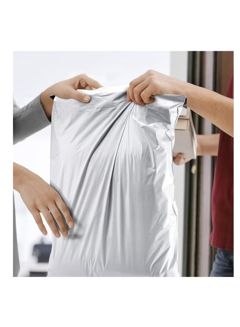 iPack Plastic Envelope Bag Self-Seal Adhesive Courier Shipping Bags | Strong Thick Shipping Bags For Ecommerce Stores | (35 x 45cm) (100Pcs) - Image 4
