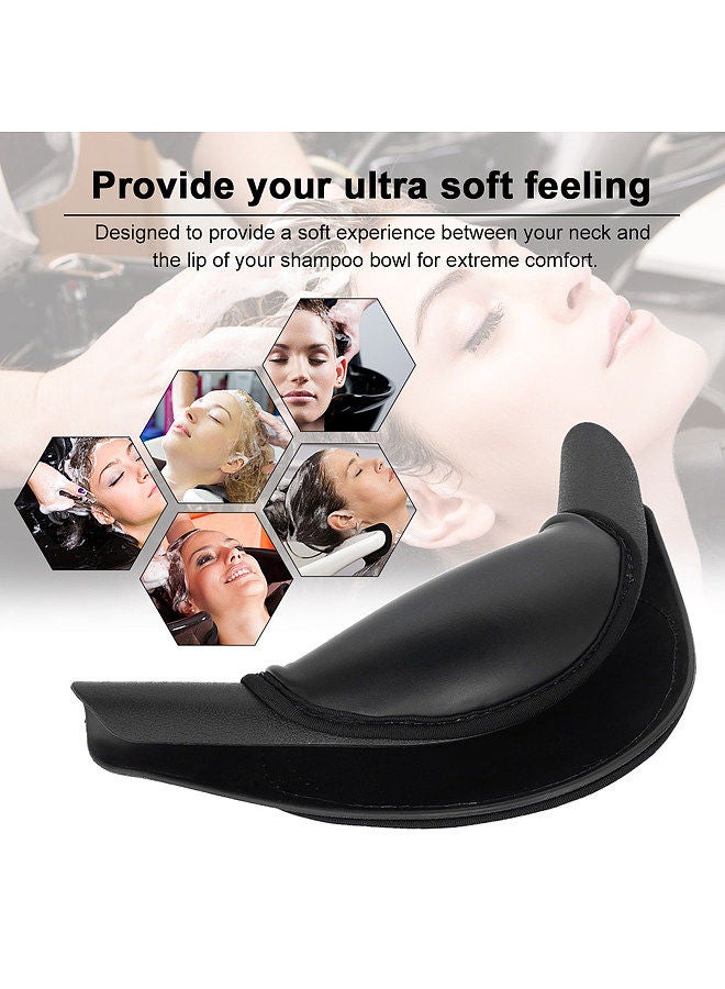 Generic Hair Spa Neck Rest Pillow, Soft Silicone Sponge Neck Rest  - Image 2