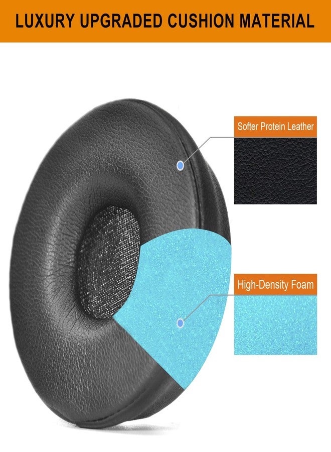 defean وسادات أذن Engage 75 واستبدال ميكروفون - وسائد أذن defean متوافقة مع سماعة Jabra Engage 55/65/75 (الإصدار الاستيريو) (لا تناسب Engage 50، Engage 55/65/75 الإصدار الأحادي) - Image 4