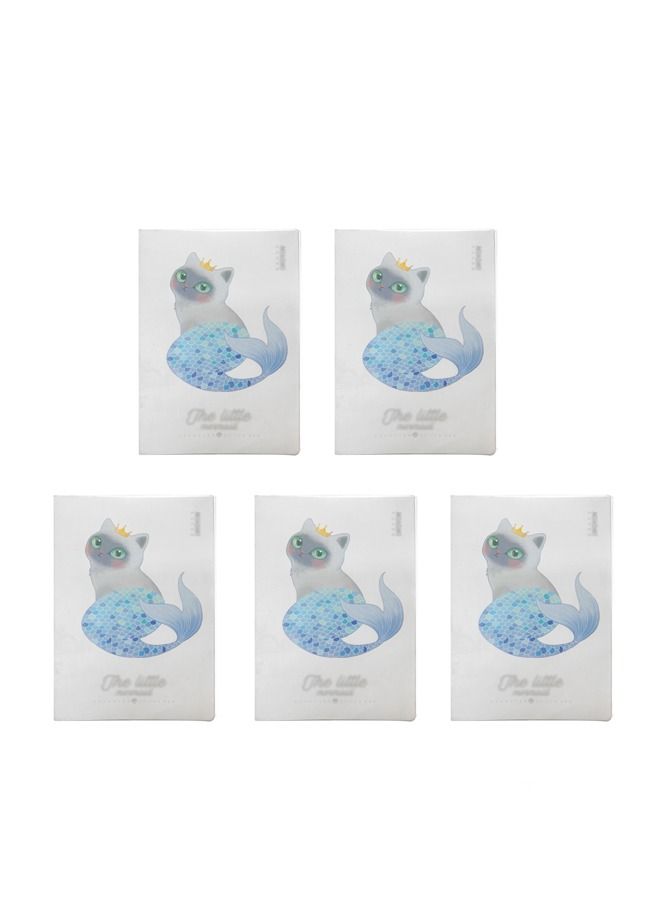 XIANGYU 5-Piece A5 Rubber Sleeve Thickened Notebook Stationery Book 160pages - Image 1