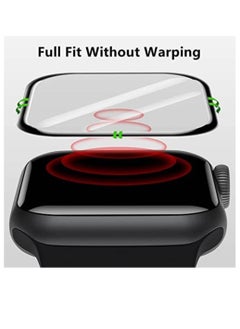 ZOOMEE Full Coverage Easy Installation Bubble-Free Screen Protector For Apple Watch Series 8 | 7  (41 mm)  - Image 2