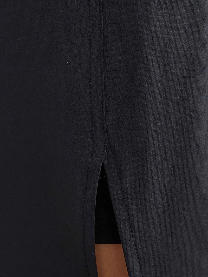 HICCUP Black Side-Slit Mini Skirt for Women | Best Price UAE