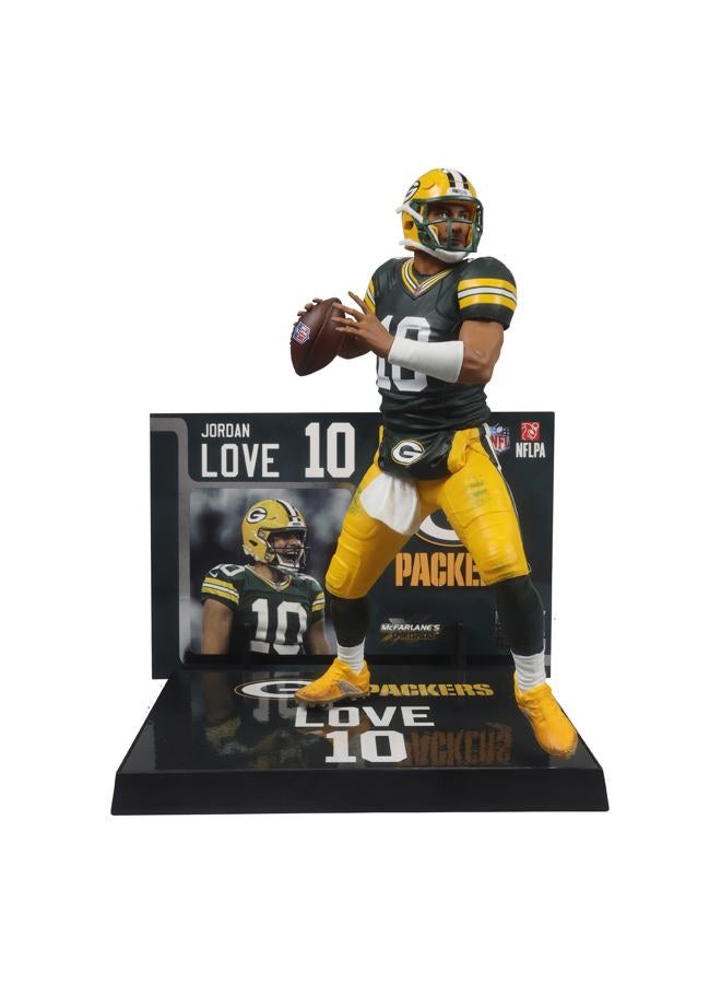 McFarlane Jordan Love (Green Bay Packers) NFL 7" Figure McFarlane's SportsPicks - Image 1