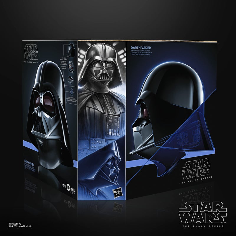 STAR WARS The Black Series Darth Vader Premium Electronic Helmet, OBI-Wan Kenobi Roleplay Collectible Toys for Kids Ages 14 and Up - Image 3