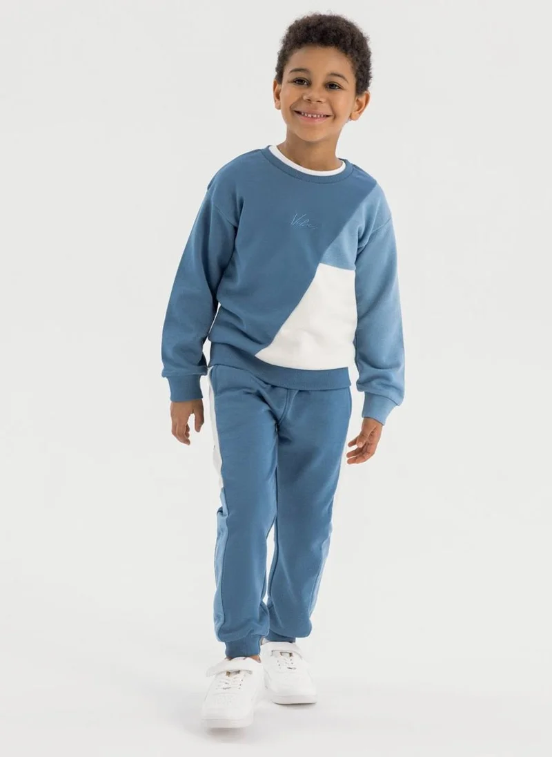 مينوتي Kids Boys  Boys  Crew Neck Sweatshirt And Joggers Set