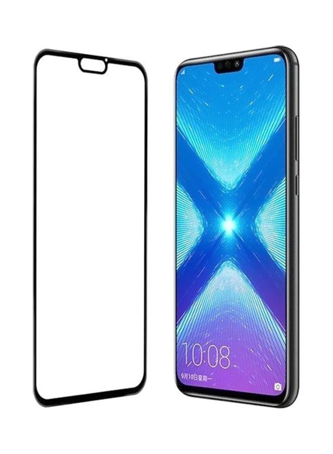 shAyzee 3D Tempered Glass Screen Protector For Huawei Honor 8X Black/Clear - Image 1