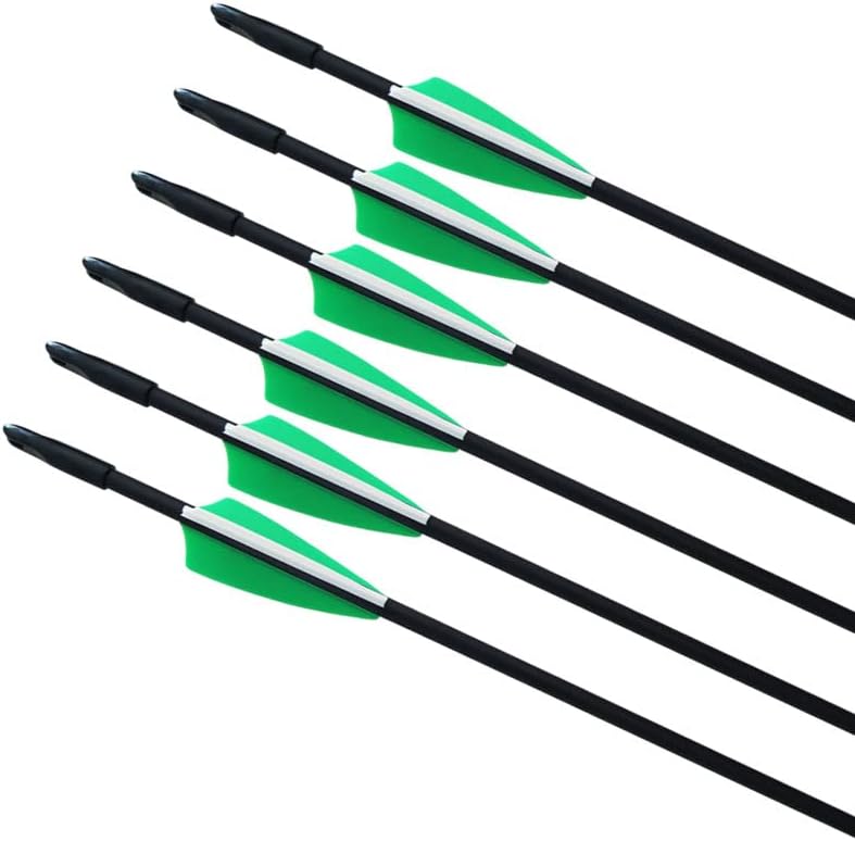 gpp Archery Beginner's First Arrows (30" Fiberglass Target Archery Arrows) - 12 Pack - Image 1