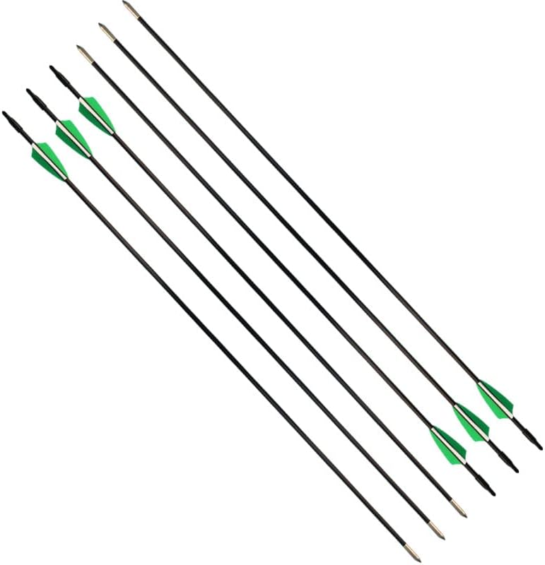 gpp Archery Beginner's First Arrows (30" Fiberglass Target Archery Arrows) - 12 Pack - Image 3