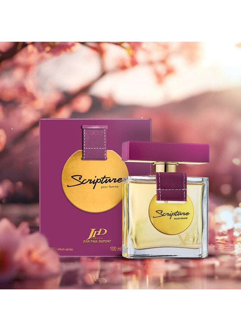 Jean Paul Dupont Scripture Eau de Parfum For Women 100ml  - Image 2