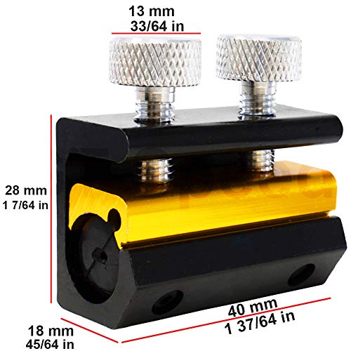 GT-Speed [GT-Speed] Dual Cable Oil Lubricator Luber Tool Twin Clamp for Motorcycle Scooter Bike ATV Dirtbike - Image 2